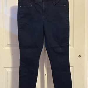 Nine West Blue Skinny Jeans Classic Fit